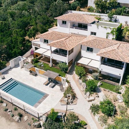 Tres Belle Residence Vue Mer Et Piscine Chauffee - Baccalocation بورتو فيكشْيو المظهر الخارجي الصورة