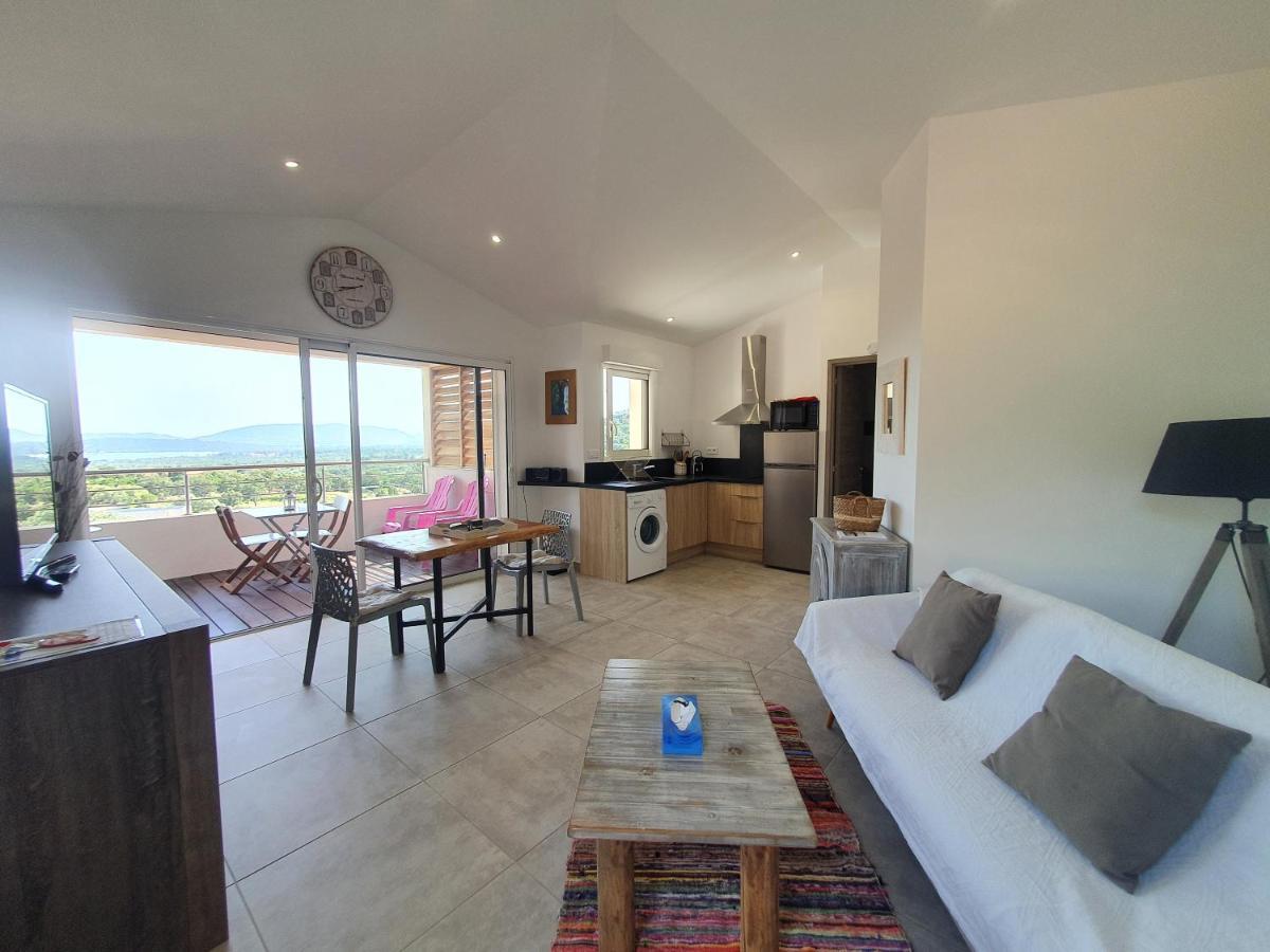 Tres Belle Residence Vue Mer Et Piscine Chauffee - Baccalocation بورتو فيكشْيو المظهر الخارجي الصورة