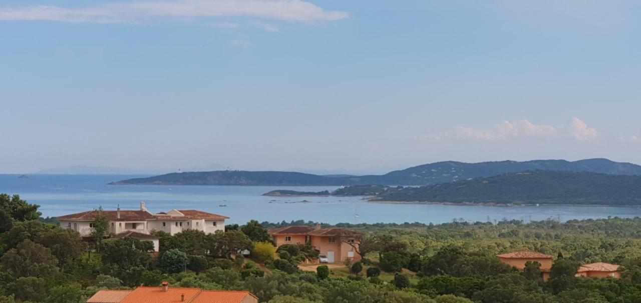Tres Belle Residence Vue Mer Et Piscine Chauffee - Baccalocation بورتو فيكشْيو المظهر الخارجي الصورة