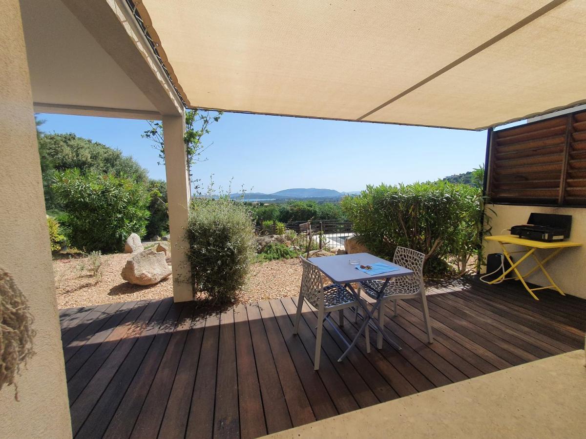 Tres Belle Residence Vue Mer Et Piscine Chauffee - Baccalocation بورتو فيكشْيو المظهر الخارجي الصورة