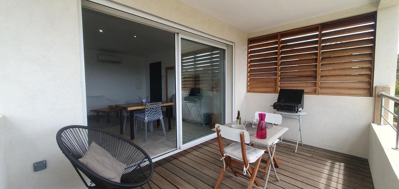 Tres Belle Residence Vue Mer Et Piscine Chauffee - Baccalocation بورتو فيكشْيو المظهر الخارجي الصورة