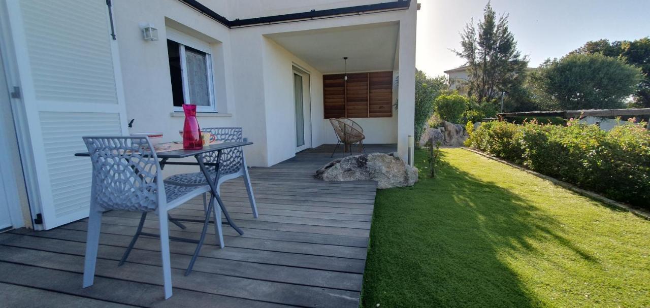 Tres Belle Residence Vue Mer Et Piscine Chauffee - Baccalocation بورتو فيكشْيو المظهر الخارجي الصورة