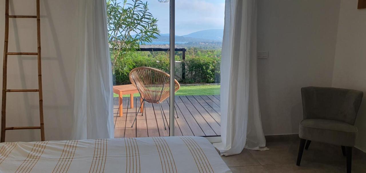 Tres Belle Residence Vue Mer Et Piscine Chauffee - Baccalocation بورتو فيكشْيو المظهر الخارجي الصورة