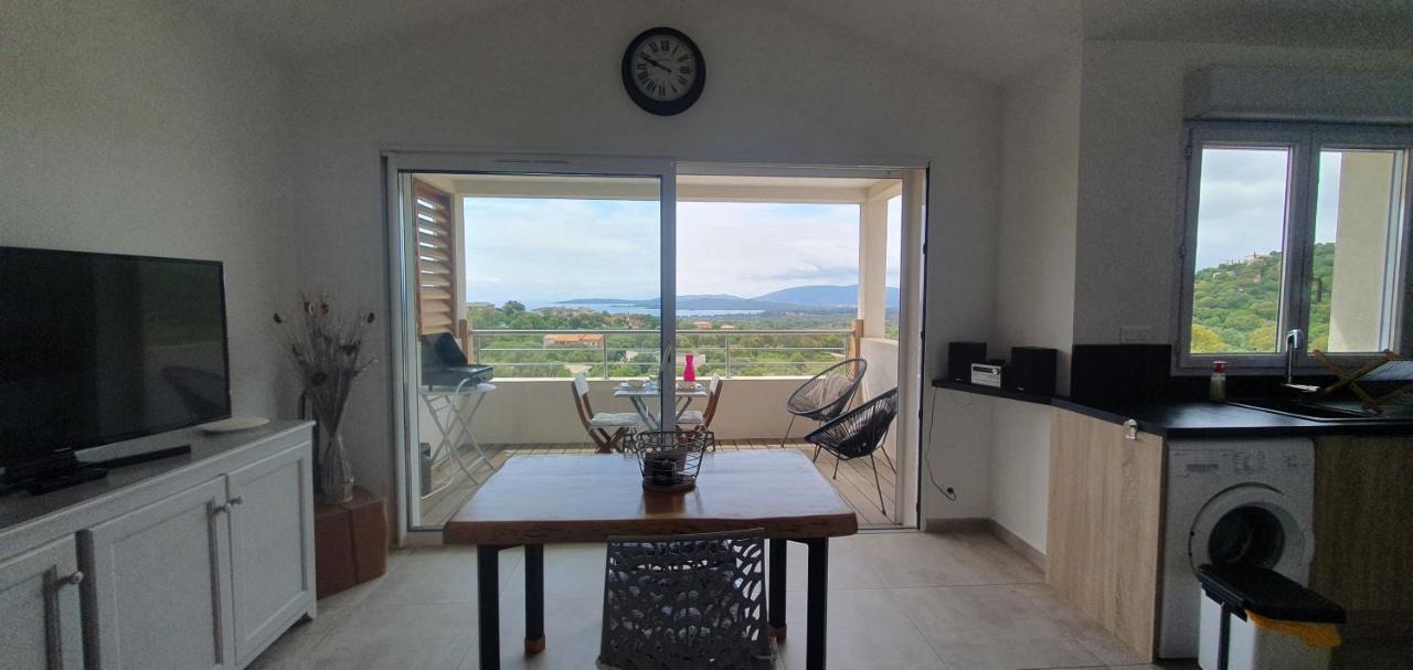 Tres Belle Residence Vue Mer Et Piscine Chauffee - Baccalocation بورتو فيكشْيو المظهر الخارجي الصورة