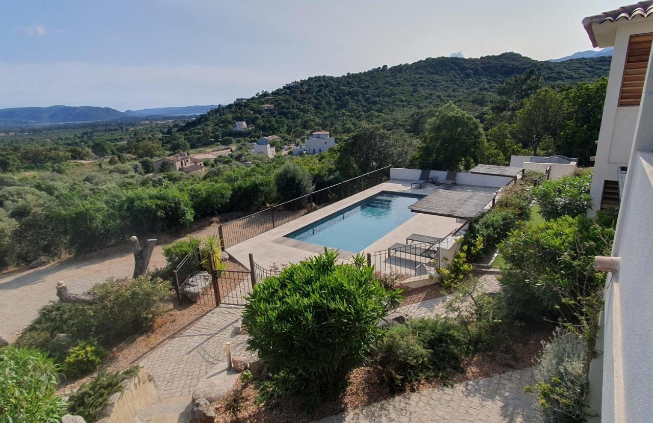 Tres Belle Residence Vue Mer Et Piscine Chauffee - Baccalocation بورتو فيكشْيو المظهر الخارجي الصورة